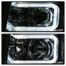 Load image into Gallery viewer, Xtune Chevy Silverado 1500/2500/3500 07-13 Halo Projector Headlights Chrome PRO-JH-CS07-LED-C SPYDER