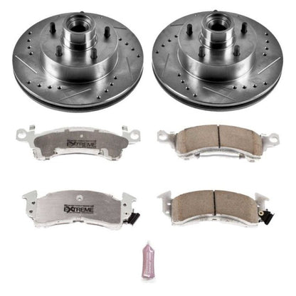 Power Stop 1975 Buick Apollo Front Z26 Street Warrior Brake Kit PowerStop