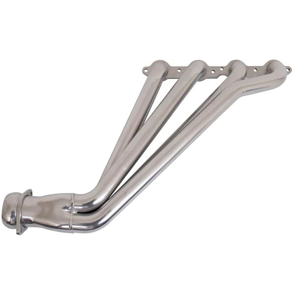 BBK Chevrolet Camaro SS 1-7/8 Long Tube Exhaust Headers With High Flow Cats Polished Silver Ceramic 10-15