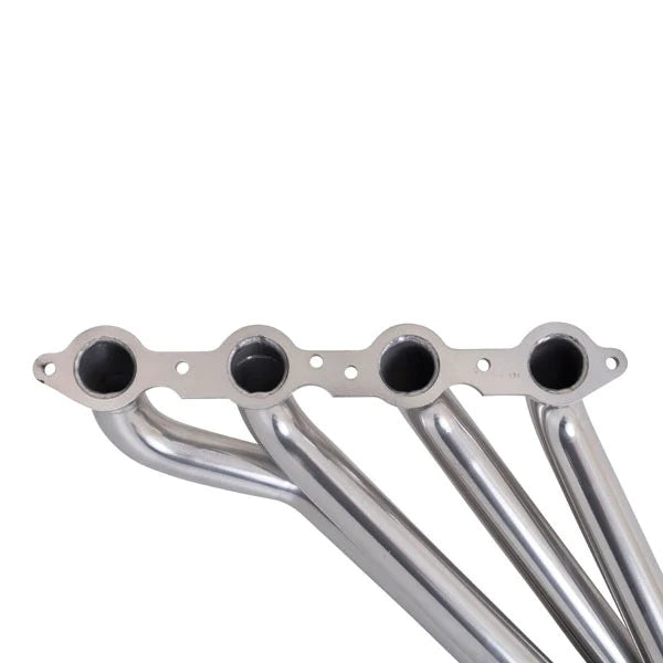 BBK Chevrolet Camaro SS 1-7/8 Long Tube Exhaust Headers With High Flow Cats Polished Silver Ceramic 10-15 BBK