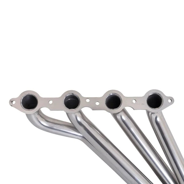 BBK Chevrolet Camaro SS 1-7/8 Long Tube Exhaust Headers With High Flow Cats Polished Silver Ceramic 10-15