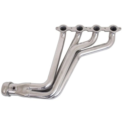 BBK Chevrolet Camaro SS 1-7/8 Long Tube Exhaust Headers With High Flow Cats Polished Silver Ceramic 10-15 BBK