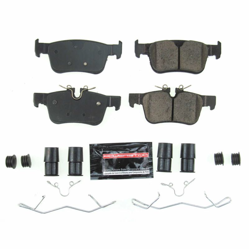 Power Stop 2019 Volvo S60 Rear Z23 Evolution Sport Brake Pads w/Hardware PowerStop