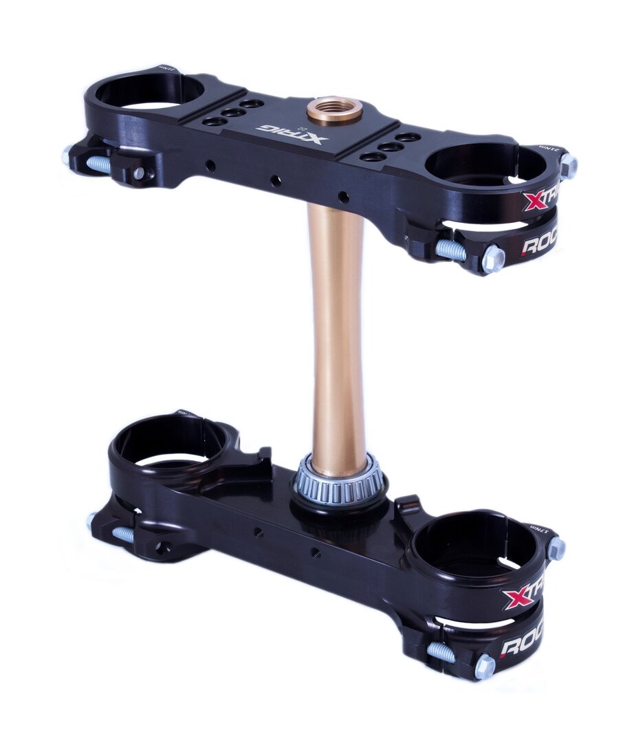 XTrig 2024 Triumph TF 250-X ROCS Tech Triple Clamp 22 mm. Offset M12 - 501330900101