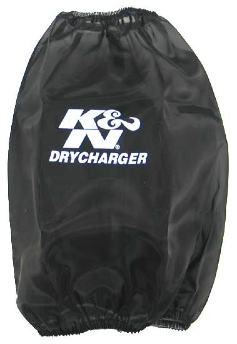 K&N Round Tapered Drycharger Air Filter Wrap-Black 7.5in Base ID x 4.5in Top ID x 9in H K&N Engineering