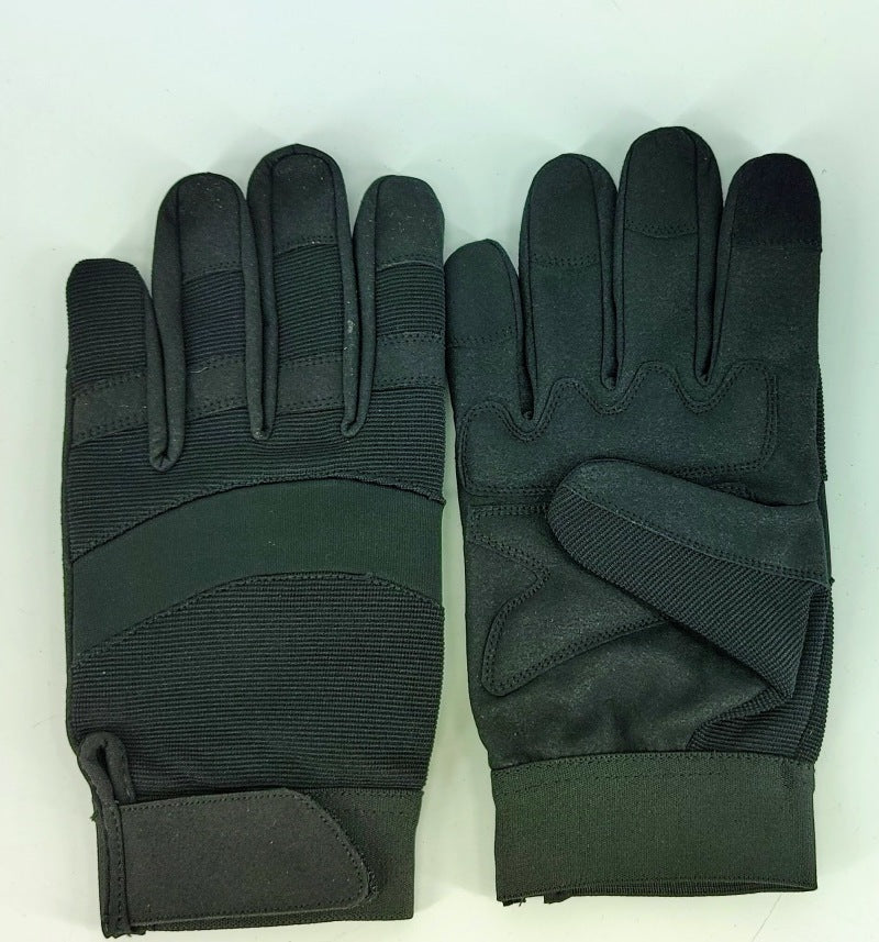Granatelli Medium Mechanics Work Gloves - Black