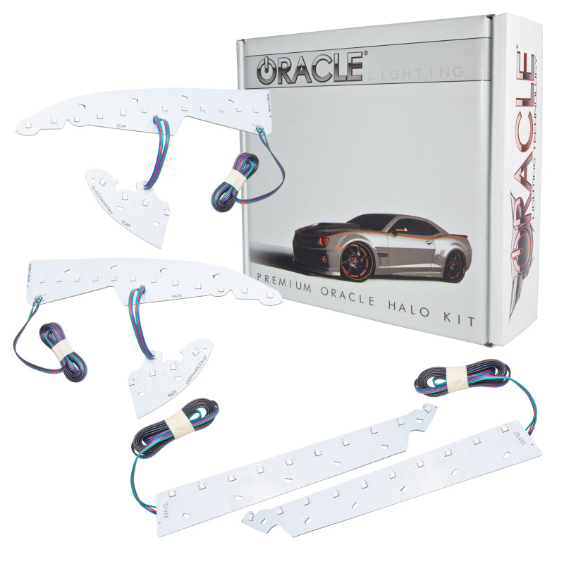Oracle 14-15 GMC Sierra Headlight DRL Upgrade Kit - ColorSHIFT w/ Simple Controller ORACLE Lighting