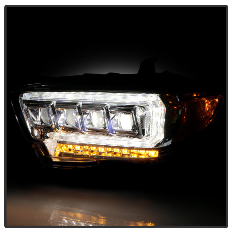 Spyder 16-20 Toyota Tacoma LED Model Only High-Power LED Headlights - Chrome PRO-YD-TT16LEDAP-C SPYDER