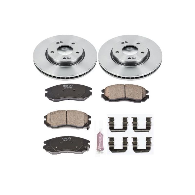 Power Stop 04-06 Hyundai Tiburon Front Autospecialty Brake Kit PowerStop