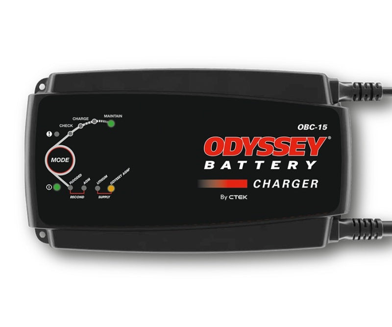 Odyssey Battery Portable Battery Charger - 15 Amp