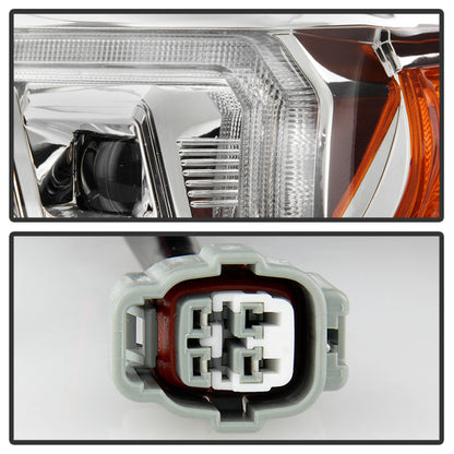 Spyder 16-20 Toyota Tacoma LED Model Only High-Power LED Headlights - Chrome PRO-YD-TT16LEDAP-C SPYDER