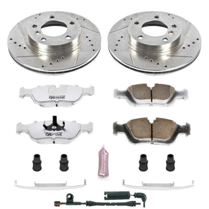Power Stop 2000 BMW 323Ci Front Z26 Street Warrior Brake Kit PowerStop