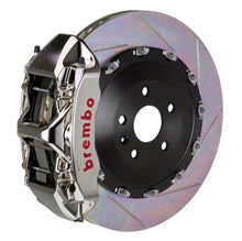 Load image into Gallery viewer, Brembo 09-15 7-Series Fr GTR BBK 6Pis Billet 405x34 2pc Rotor Slotted Type1-Nickel