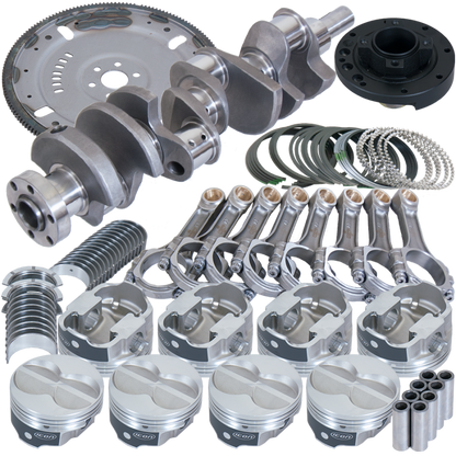 Eagle Ford 302 3.400in Crank 5.400in I-Beam Rods 4.000in Pistons 164 Tooth FP Balanced Assembly