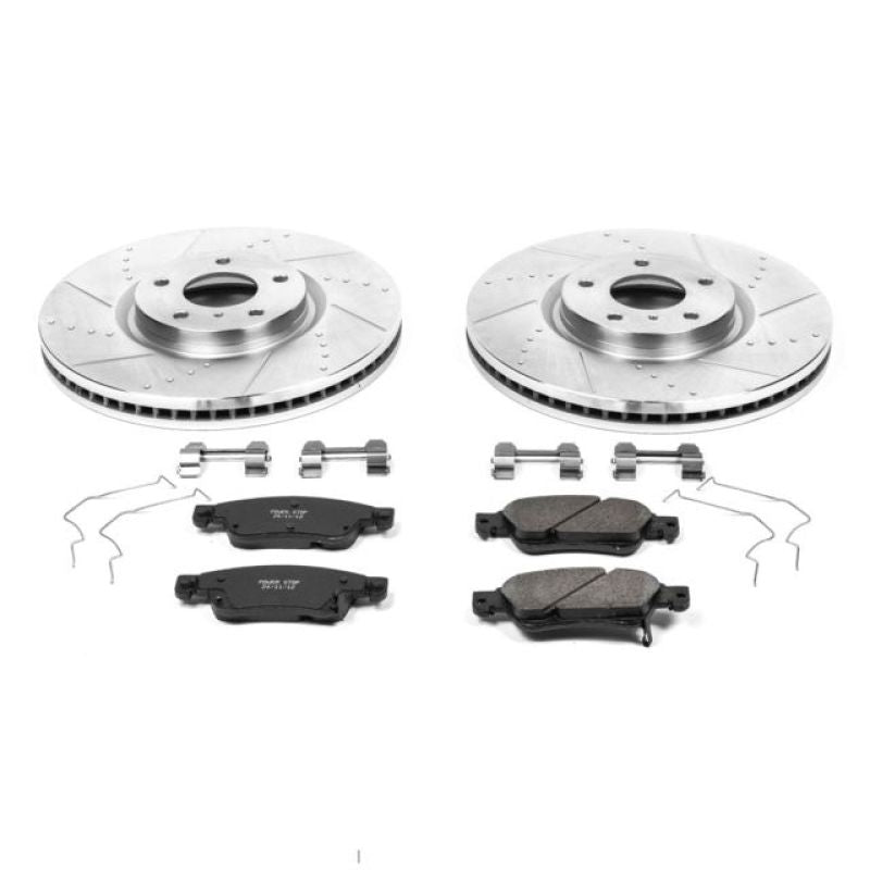 Power Stop 07-08 Infiniti G35 Front Z23 Evolution Sport Brake Kit PowerStop