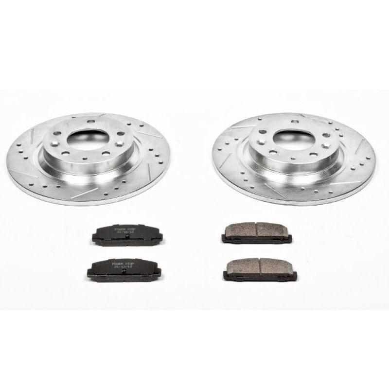 Power Stop 03-05 Mazda 6 Rear Z23 Evolution Sport Brake Kit PowerStop