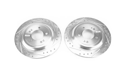 Power Stop 18-19 Kia Sportage Front Evolution Drilled & Slotted Rotors - Pair PowerStop