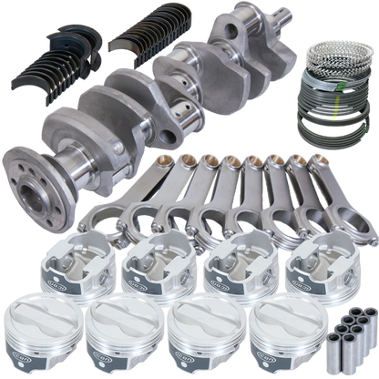 Eagle Chevy LT1 350 1Pc 3.750in Crank 6.000in H-Beam -18cc 4.030in Pistons Rotating Assembly