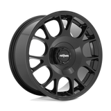 Rotiform R187 TUF-R Wheel 19x8.5 5x112 45 Offset - Gloss Black