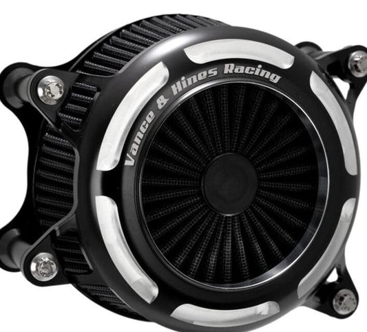 Vance & Hines 91-22 Harley Davidson Sportster VO2 Onyx Air Intake Kit - Contrast