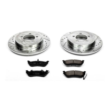 Power Stop 06-10 Ford Explorer Rear Z23 Evolution Sport Brake Kit PowerStop