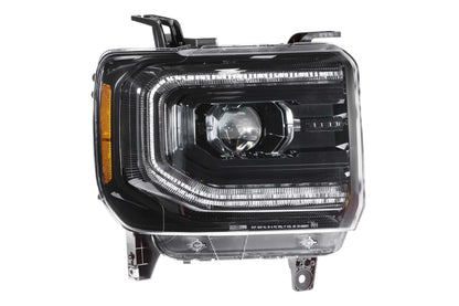XB LED Headlights: GMC Sierra (14-18 / Set)