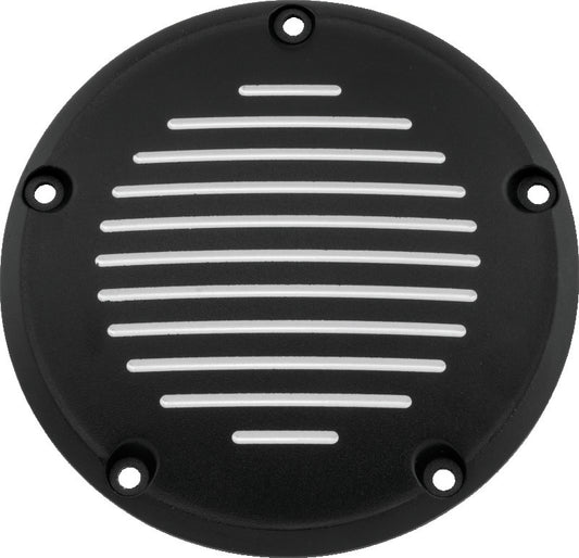 Bikers Choice 99-Up Big Twin Black 5 Hole Derby Cover - 490832