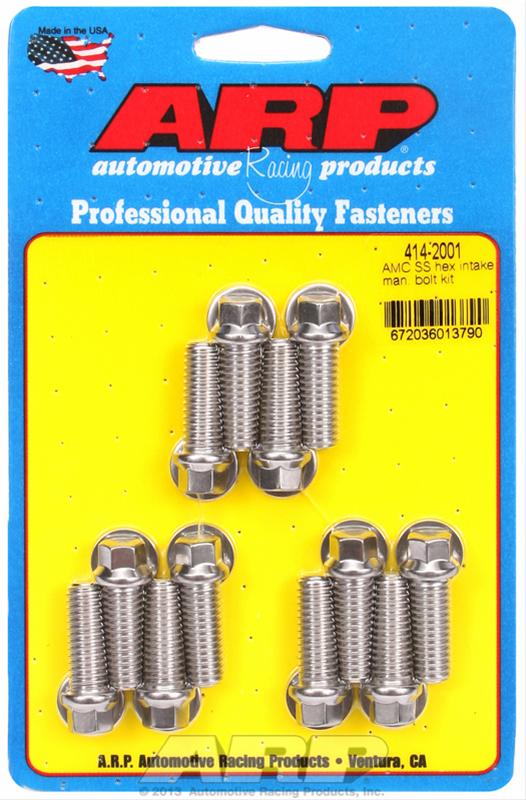ARP AMC SS Hex Intake Manifold Bolt Kit