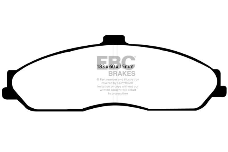 EBC Ultimax2 Front Brake Pads - UD731 EBC