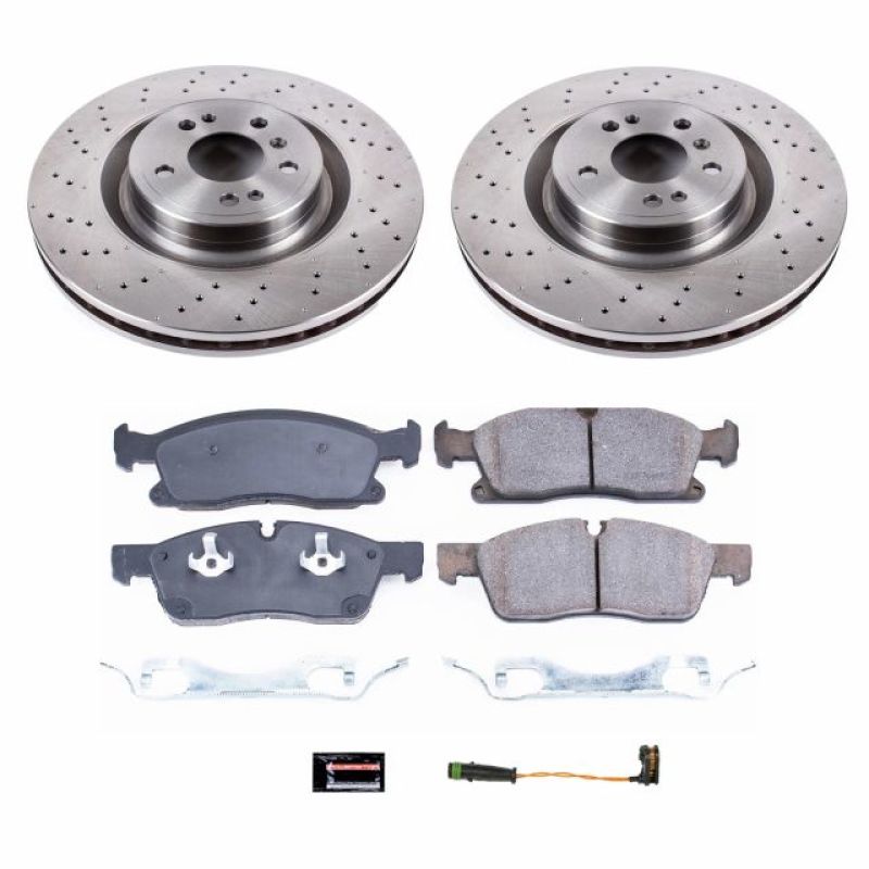 Power Stop 2016 Mercedes-Benz GLE300d Front Autospecialty Brake Kit PowerStop