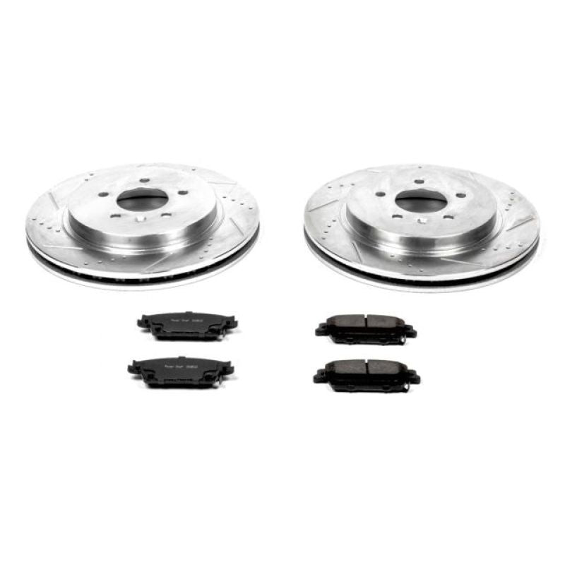 Power Stop 06-07 Cadillac CTS Rear Z23 Evolution Sport Brake Kit PowerStop
