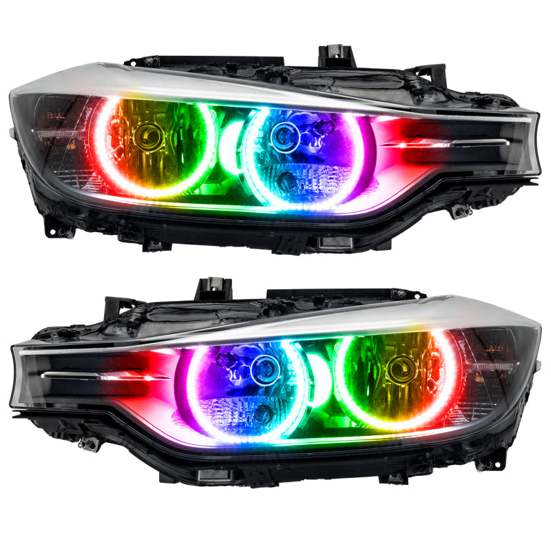 Oracle 12-13 BMW 3/328 Halo Kit - ColorSHIFT w/ 2.0 Controller