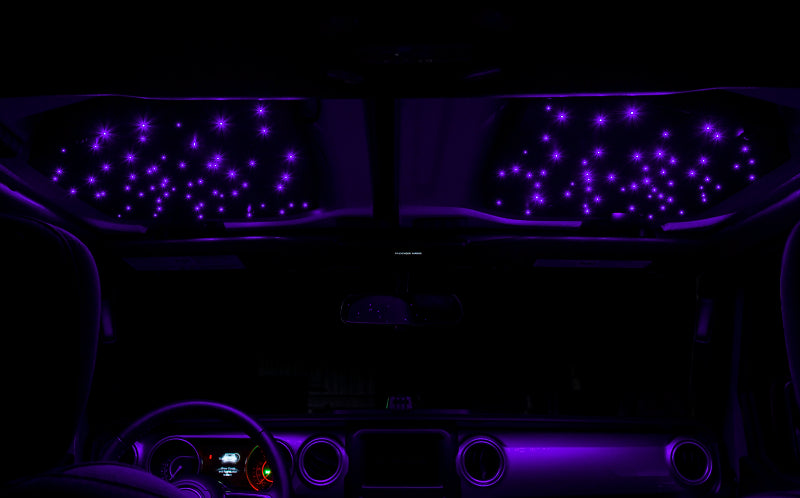 Oracle StarLINER Fiber Optic Hardtop Headliner for Wrangler JL/Gladiator JT - ColorSHIFT ORACLE Lighting