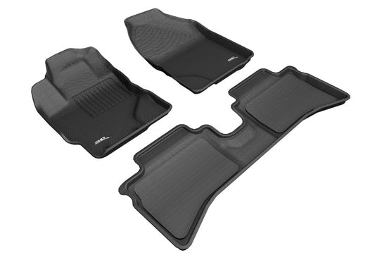 3D MAXpider KAGU 1st & 2nd Row Floor Mats for 2016-2019 Prius c - L1TY24201509