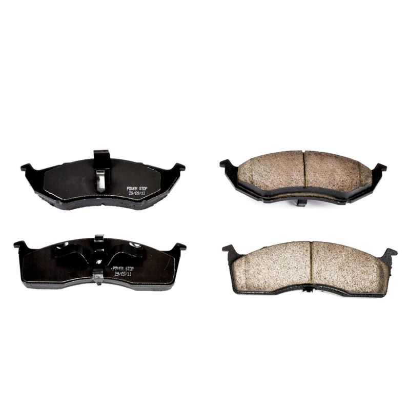 Power Stop 1997 Chrysler Intrepid Front Z16 Evolution Ceramic Brake Pads PowerStop