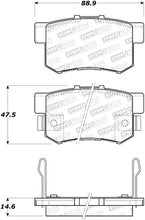 Load image into Gallery viewer, StopTech Premium Ceramic Front Brake Pads - 308.05361