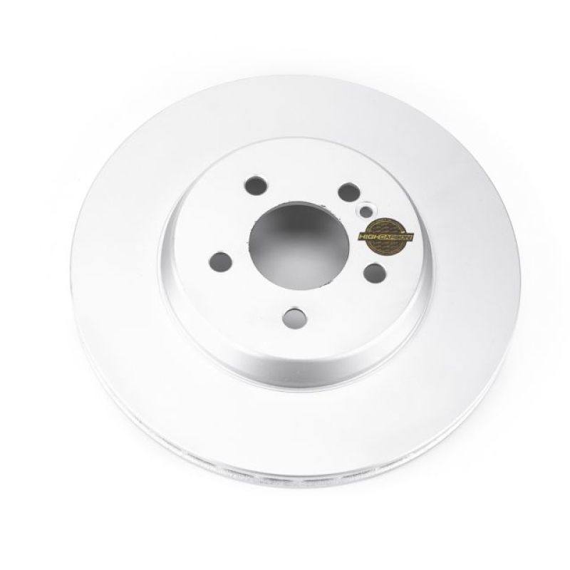 Power Stop 17-18 Mercedes-Benz C43 AMG Rear Evolution High Carbon Geomet Coated Rotor PowerStop
