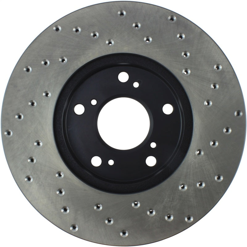 StopTech 06-18 Honda Civic Cryo Drilled Sport Right Front Rotor Stoptech