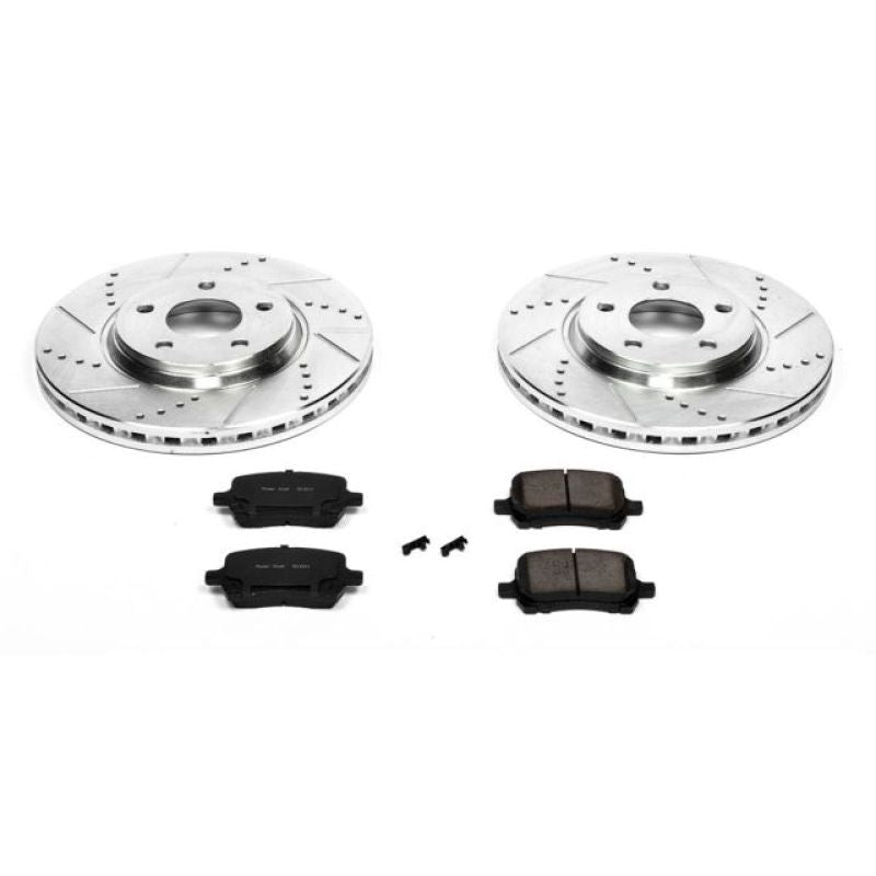 Power Stop 2007 Chevrolet Cobalt Front Z23 Evolution Sport Brake Kit PowerStop