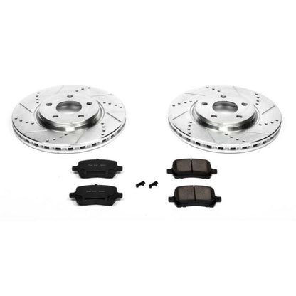 Power Stop 2007 Chevrolet Cobalt Front Z23 Evolution Sport Brake Kit PowerStop