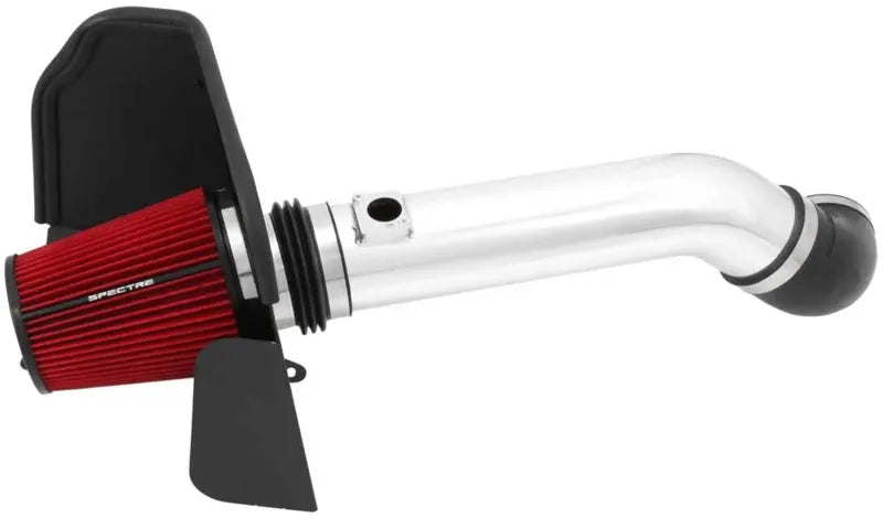 Spectre 11-13 GM 2500HD/3500HD V8-6.0L F/I Air Intake Kit - Polished w/Red Filter Spectre