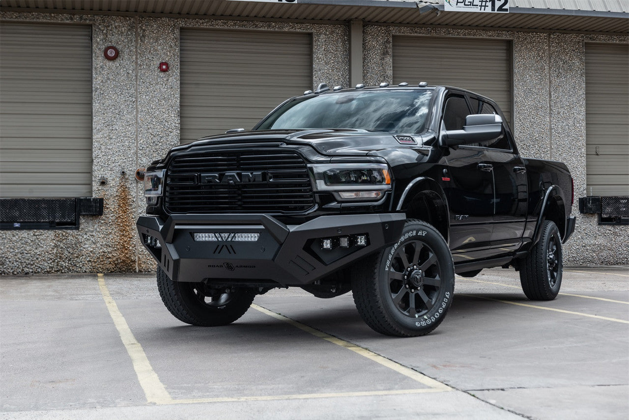 Road Armor 19-20 Ram 2500 SPARTAN Front Bumper - Tex Blk