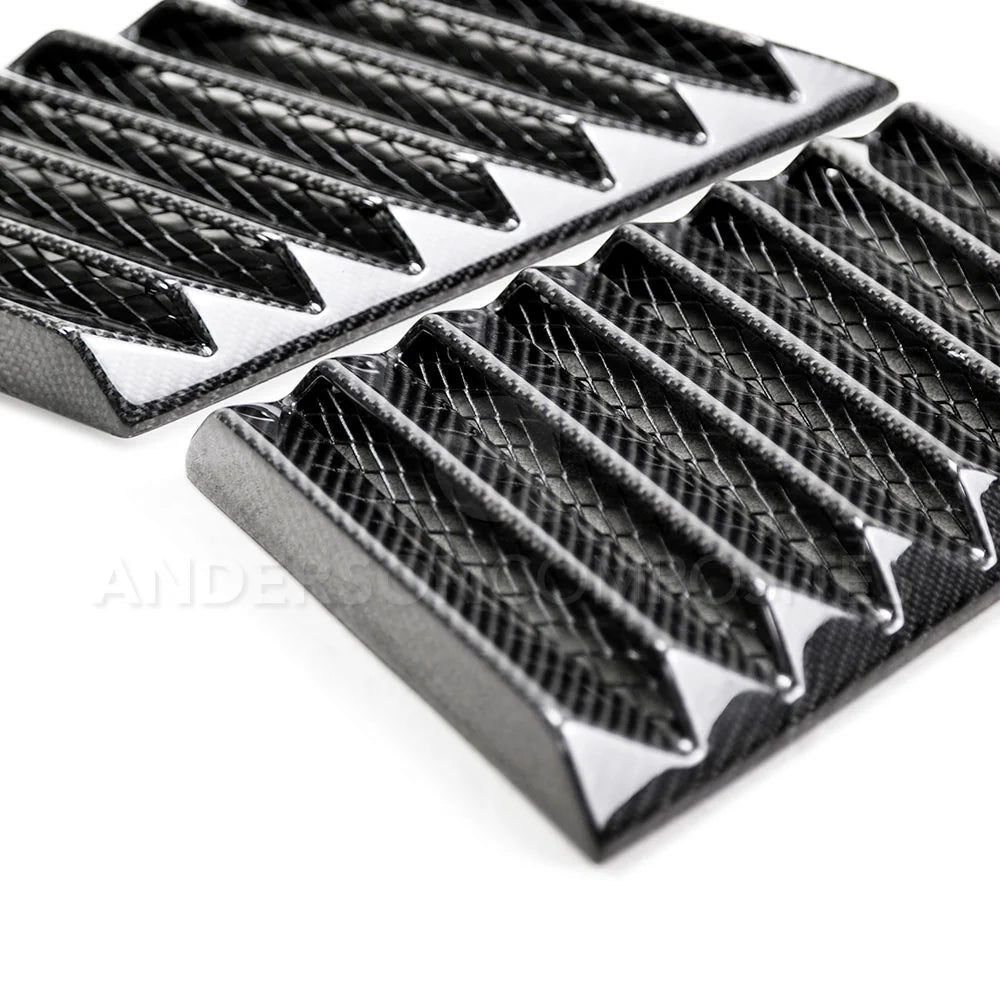 Anderson Composites Universal Carbon Fiber Truck Hood Vents - AC-HV17FDRA