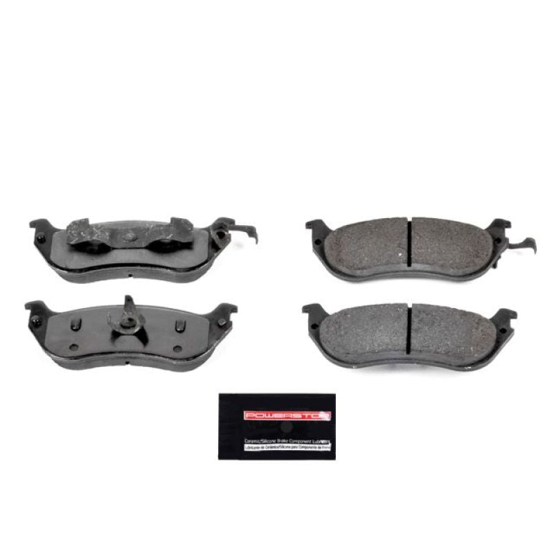 Power Stop 96-02 Ford Crown Victoria Rear Z36 Truck & Tow Brake Pads w/Hardware PowerStop