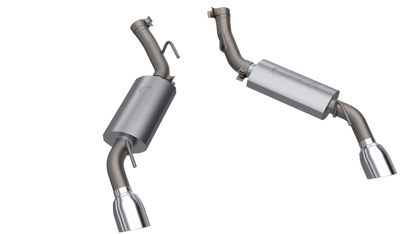 QTP 14-15 Chevrolet Camaro SS 6.2L 304SS AR3 Axle Back Exhaust w/4.5in Tips QTP