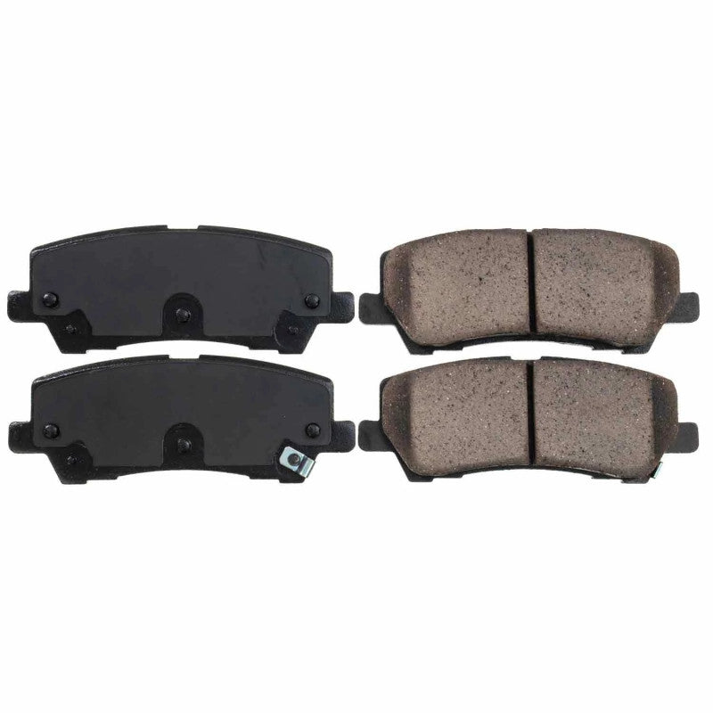 Power Stop 21-22 Ford Mustang Rear Z16 Evo Ceramic Brake Pads PowerStop