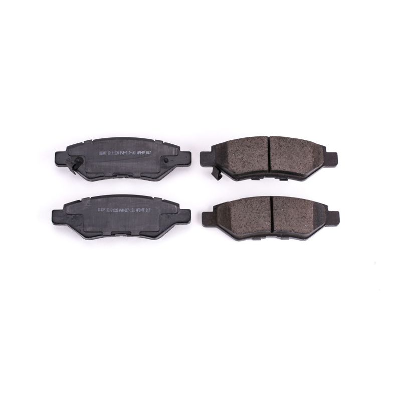 Power Stop 08-14 Cadillac CTS Rear Z16 Evolution Ceramic Brake Pads PowerStop