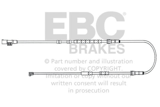 EBC 2010-2016 BMW Z4 3.0L (E89) Front Wear Leads EBC
