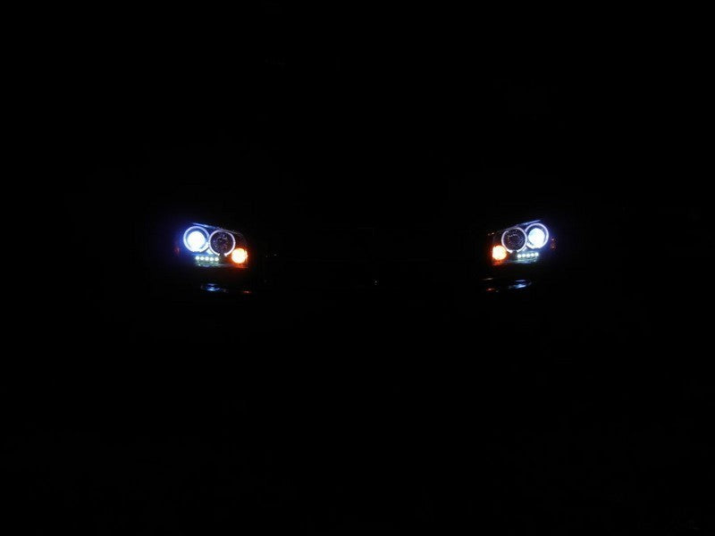 Spyder Dodge Charger 06-10 Projector Headlights Halogen Model- LED Halo LED Chrm PRO-YD-DCH05-LED-C SPYDER