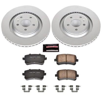 Power Stop 10-11 Audi S4 Rear Z23 Evolution Sport Coated Brake Kit PowerStop
